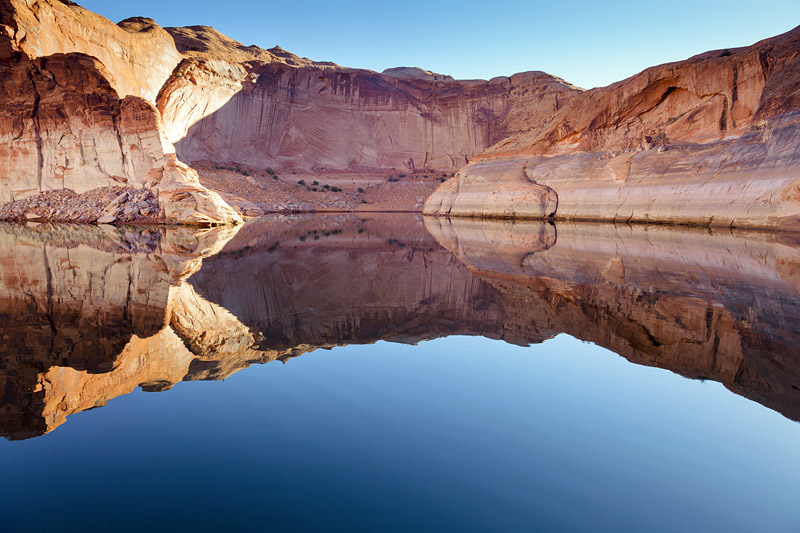 Lake Powell Canyon Reflection